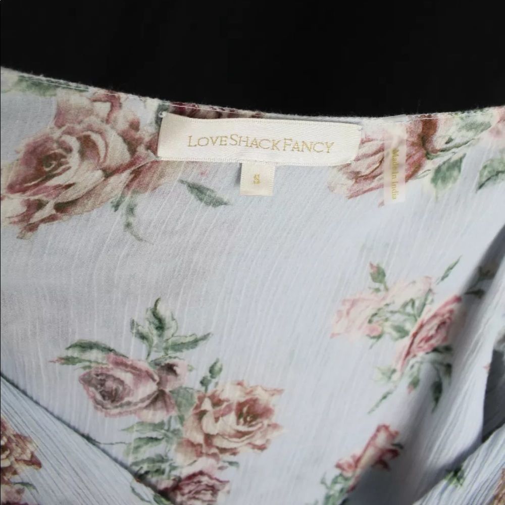 LoveShackFancy Stacy Floral Maxi Dress - Picture 4 of 6